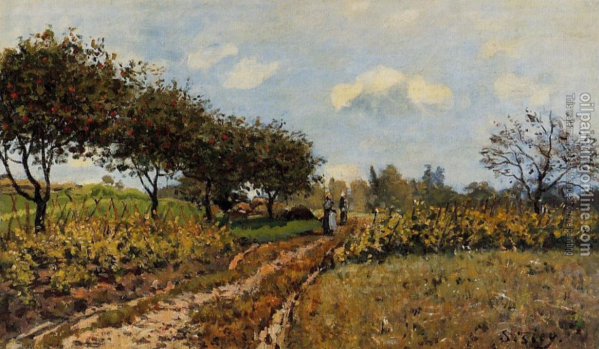 Sisley, Alfred - Path in the Country